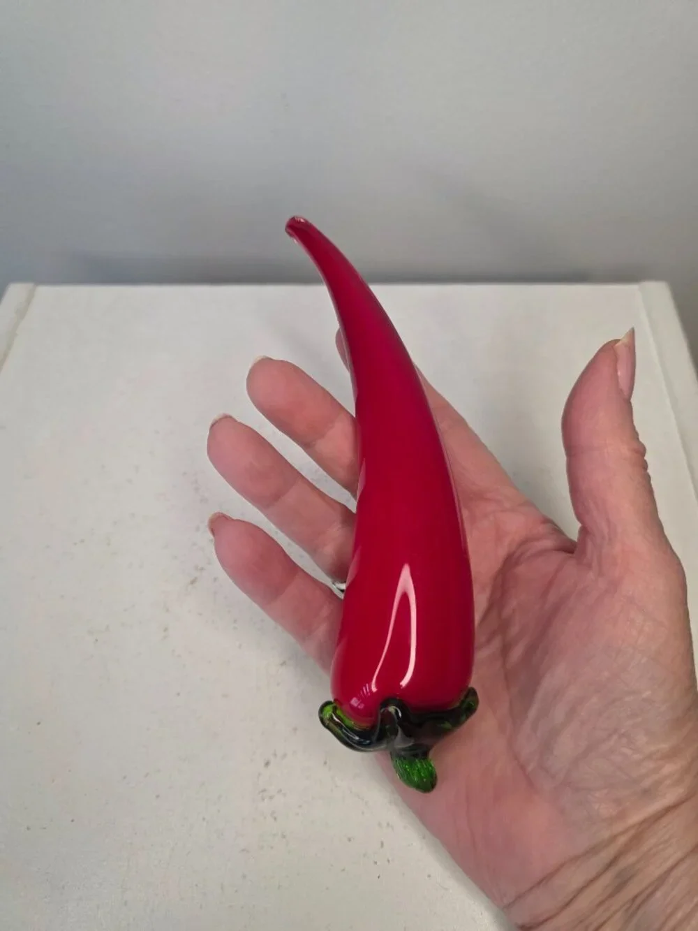 Art Glass Red Chili Pepper 7